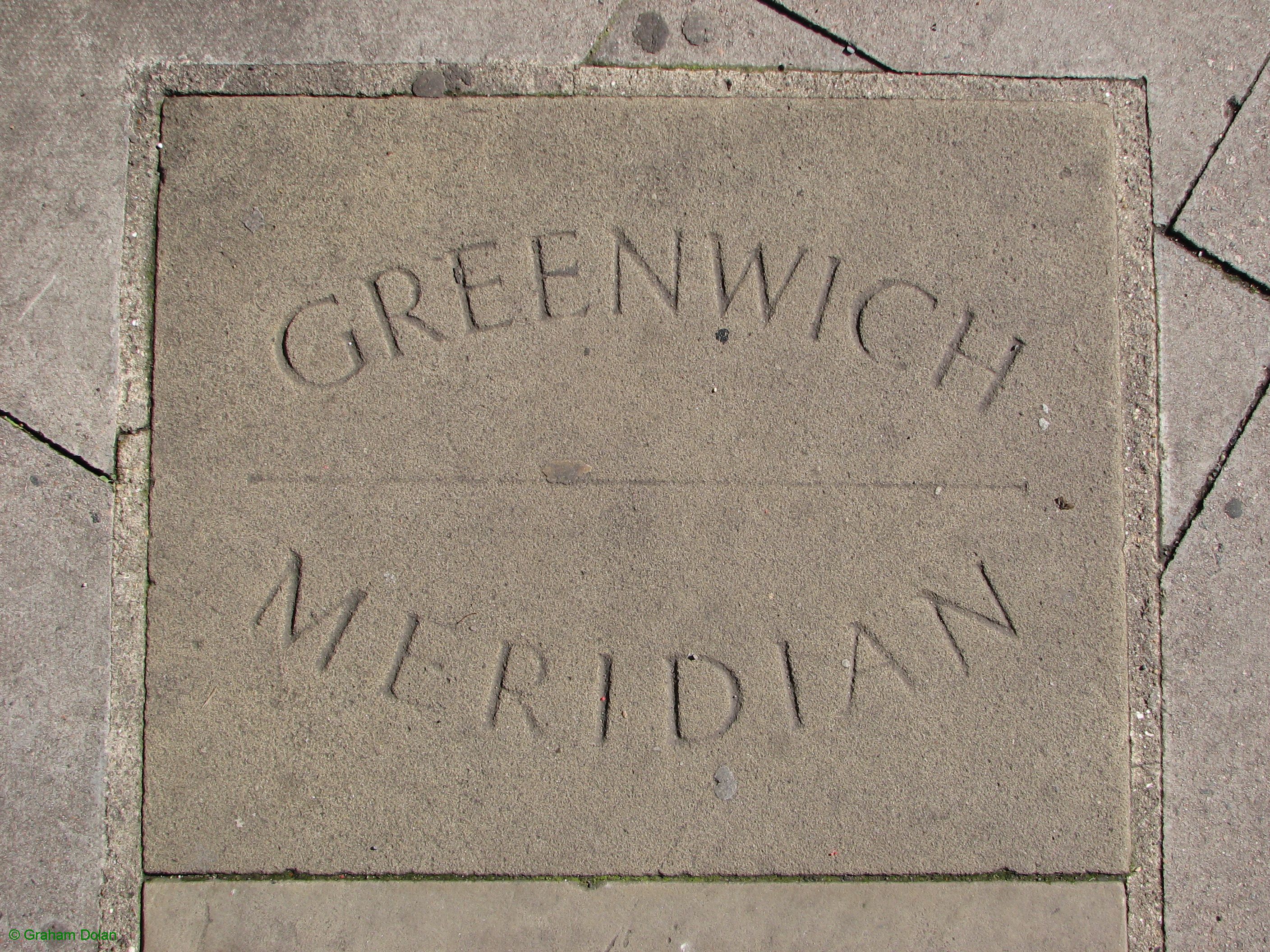 Greenwich Meridian Marker; England; LB Lewisham; Lewisham (SE13)